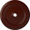 Ekena Millwork Classic Ceiling Medallion (Fits Canopies up to 5 1/2"), 41 1/8"OD x 4"ID x 2 1/8"P, Brushed Mahogany CM41CLBMF - alternate 1